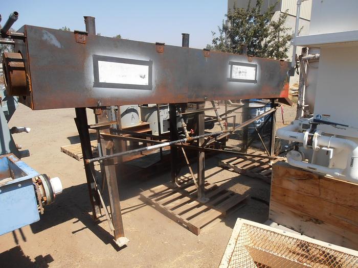 Used Dryer, Rotary, 14" X 14', C/st, 1 HP, Indirect Fired #C740629