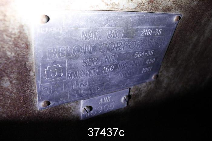 Used Beloit 52 Can Dryer Section, 5' Diameter, 260" Face #37437