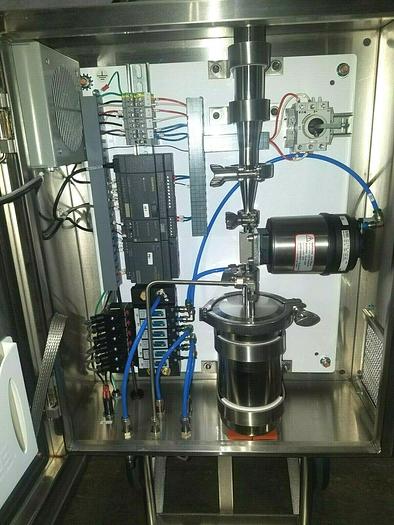 Used Burkert Portable Pharmaceutical Fluid Control System Stainless Steel