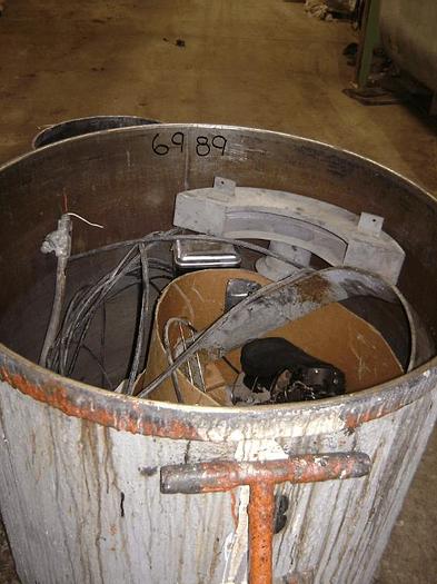 Used 100 GALLON PORTABLE MIX TANK – C/S – 36 IN. X 32 IN. – #6989