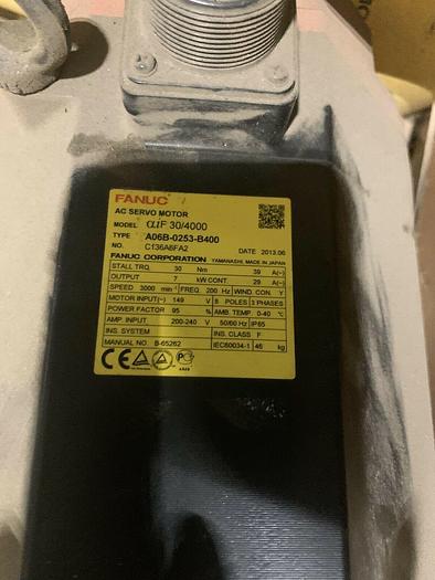 Used Fanuc A06B-0253-B400 Servo Motor