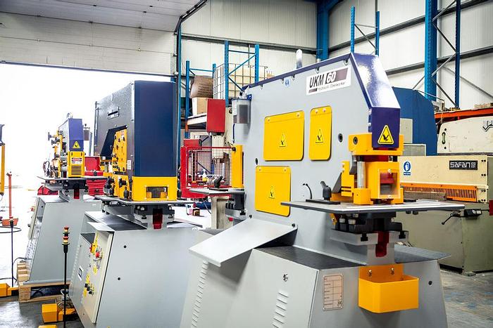 UZMA 45 ton 5 station Hydraulic steelworker