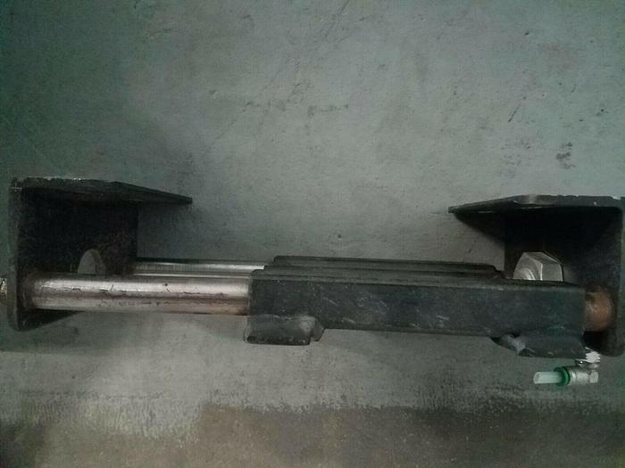 Used Pneumatic Slide Base Linear Movement 4" of Travel on air cylinder