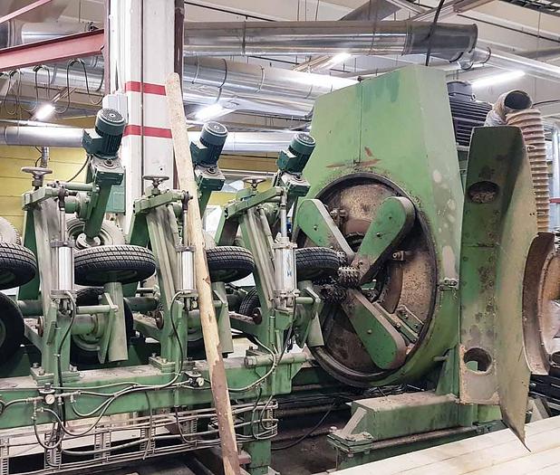 Used Log Rounding machine Mecamat Finland
