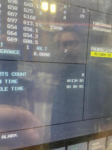 Used 2021 DOOSAN BVM-5700 4-Axis CNC Vertical Machining Center ***4 Cutting Hours***