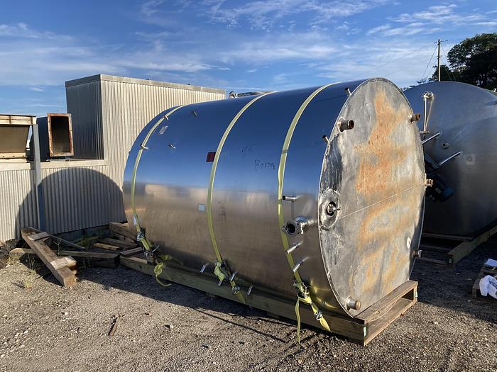 Used Used Cherry Burrell 2000 gallon 304 stainless steel jacketed batch processor