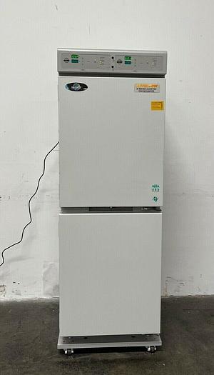 Used Nuaire NU-8700 Autoflow IR Water-Jacketed CO2 Dual Stacked Incubator Series 8