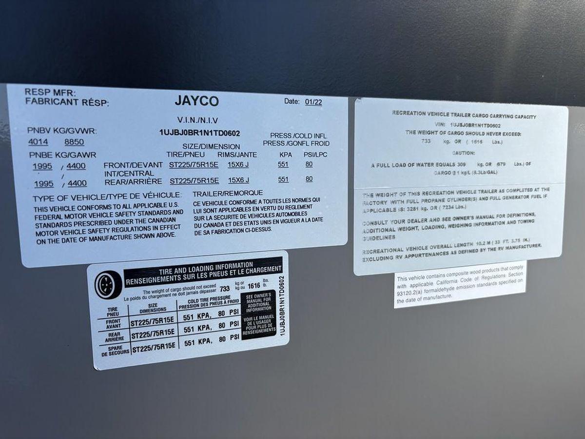 Used 2022 Jayco Jay Flight 28BHS