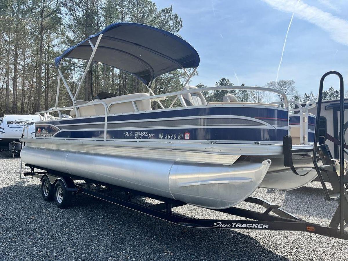 Used 2015 Sun Tracker Fishin Barge