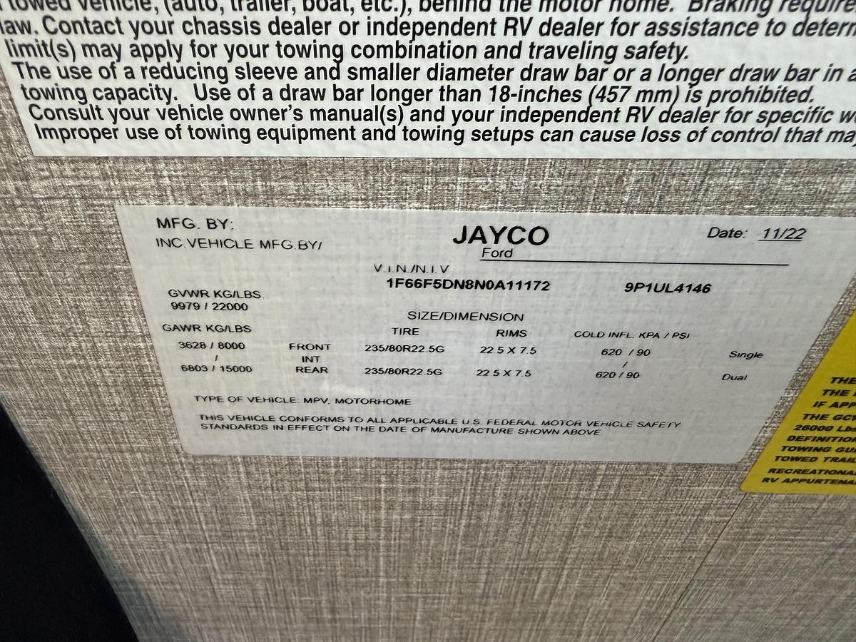Used 2023 Jayco precept 31UL