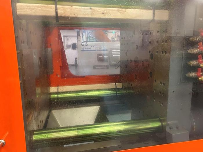Used 2002 Meiki M-150C-AS-DM Injection Moulding Machine