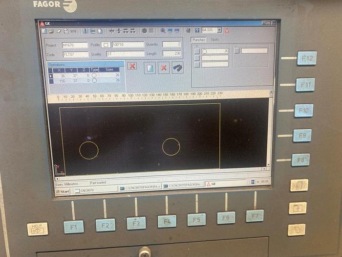 Used 2005 GEKA ALFA 500/150 Punching & Shearing Machine