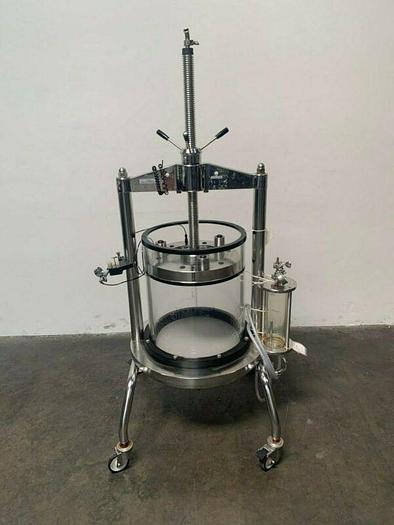 Used Millipore Quikscale GAP 450x550 86 L Chromatography Column w/ Column Bubble Trap