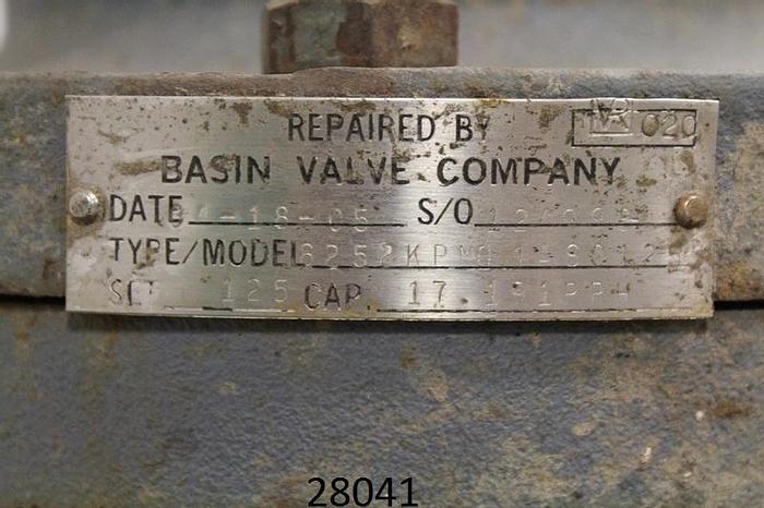 Used Kunkle-6252Kpm01As0125-Kunkle Safety Relief #28041