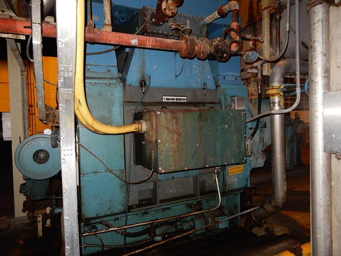 Used SPROUT WALDRON ANDRITZ DOUBLE DISC LOW CONSISTENCY TWIN-FLO REFINER MODEL 45-1B TWO AVAILABLE