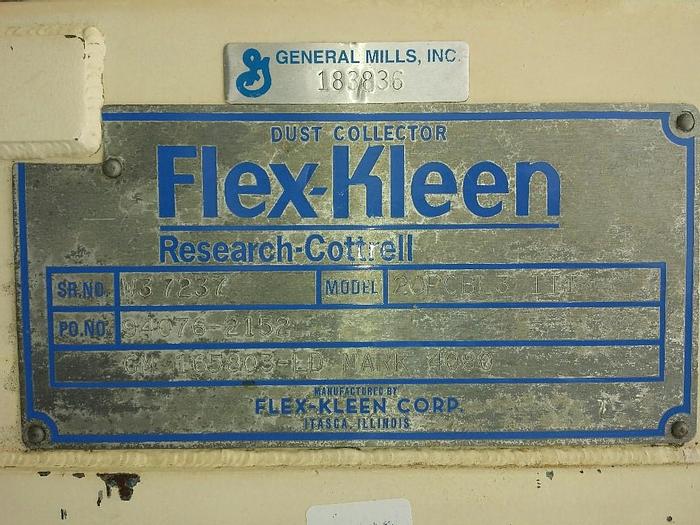 Used Dust Collector, Baghouse, 12 SF, Flex Kleen, C/st, #S740509