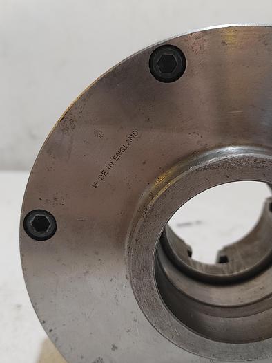 Used HARDINGE 6 INCH 3 JAW SCROLL CHUCK(108)