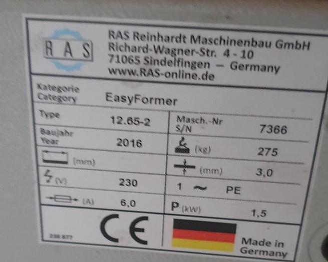 Gebraucht Sickenmaschine RAS Easy Former 12.65