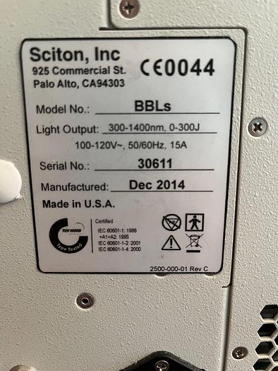 Used Sciton Profile BBLs w/ Filters 420,515, 560, 590, 640, 695 ~Excellent Condition~