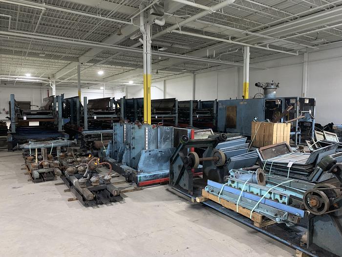 Used 2003 DISAmatic  2070 Mk2-B Molding Line