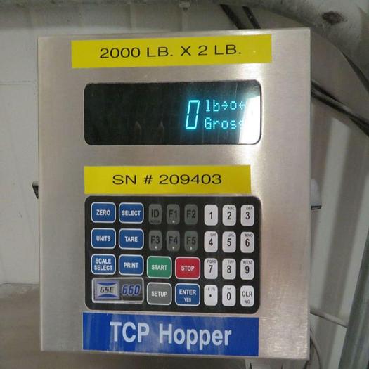 Used Unloader, Bag, Bag Break Station, S/st, Sanitary, Dust Coll, #S743303