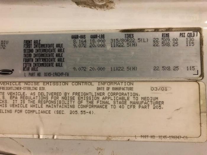 Used 2001 Foremost Barber DR12 Drill Rig