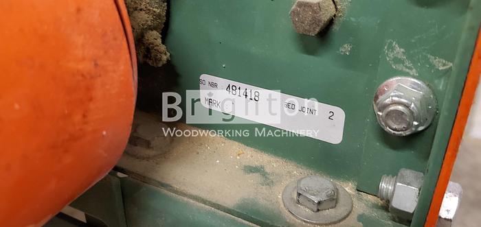 Used 1998 Midwest HP 510A-160 Used Laminating line with press