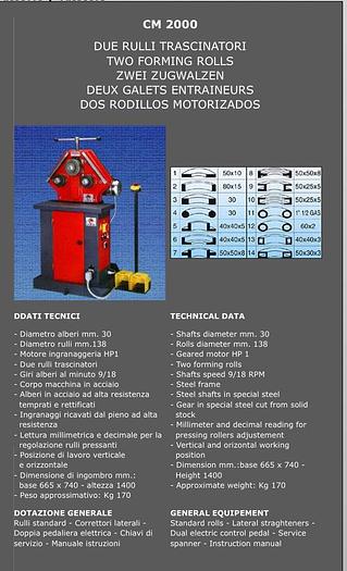 Usato CURVAPROFILA EURING CM2000