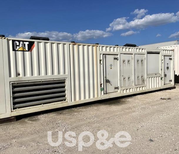 Used 7 MW 2014 Used Caterpillar XQ1475G Natural Gas Generator Set