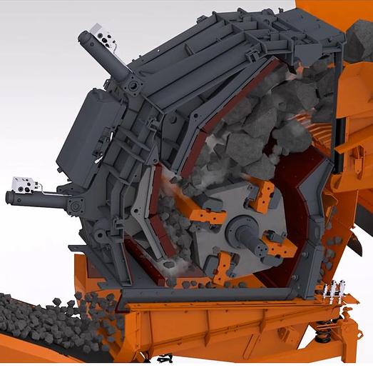 Used ROCKSTER Rock Crushers