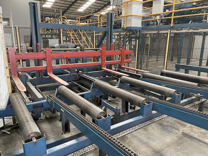 Gebruikt Almab – Stenner – Leadermac high speed resaw-planing line