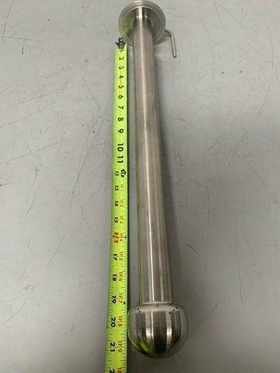 Used Stainless Steel 23" Spray Ball w/ 1 1/2" Sanitary Fitting