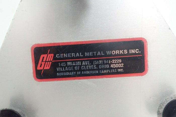 Used General Metal Works Inc. Thermo Andersen Air Sampler PUF Head