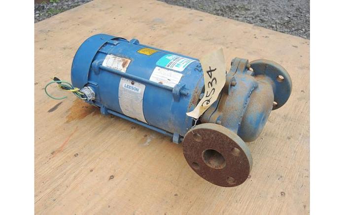 D'occasion USED CENTRIFUGAL PUMP, 1.5" X 1.5" INLET & OUTLET, CAST IRON