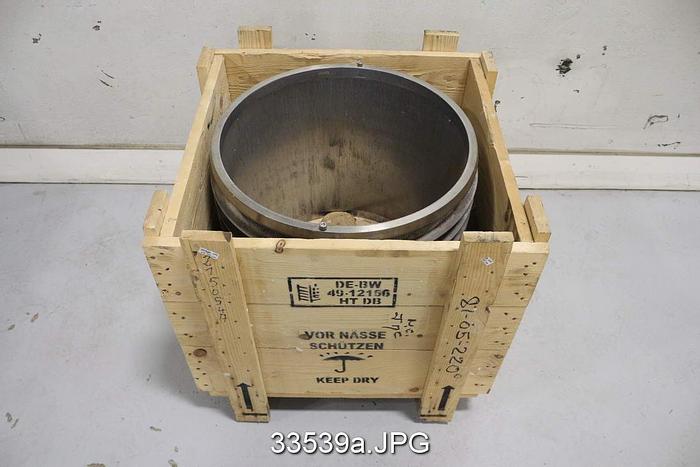 Used Voith VPS 10 Pressure Screen Basket, 0.006" Slots #33539