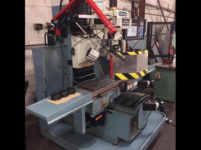 Used 12" X 50" SWI, TRAK, DPM5SX5P ,2012  CNC VERTICAL BED TYPE MILL