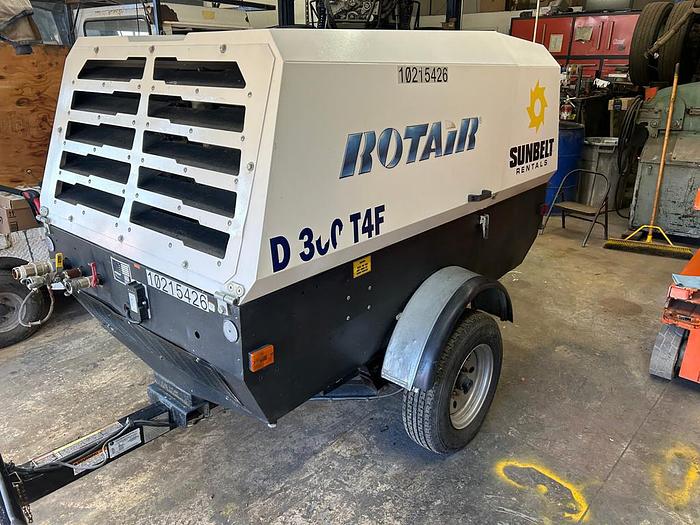 Used 2019 ROTAIR D 300 T4F AIR COMPRESSOR