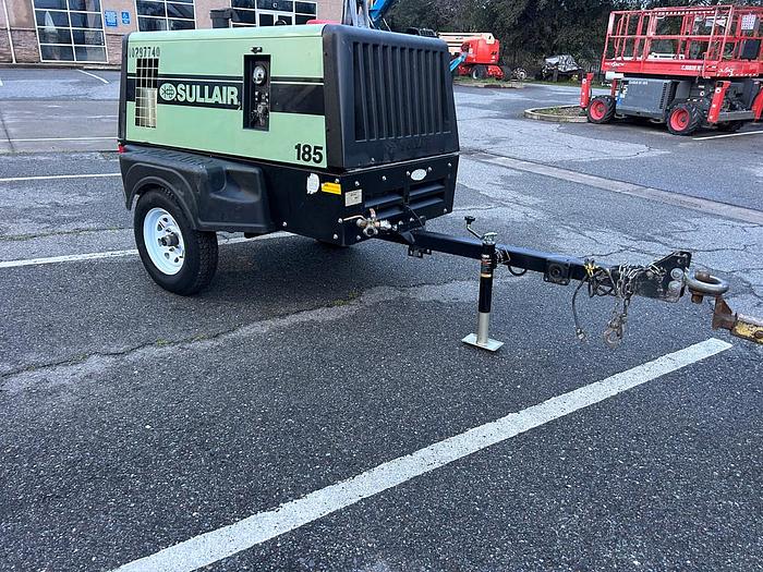 Used SULLAIR 185D AIR COMPRESSOR