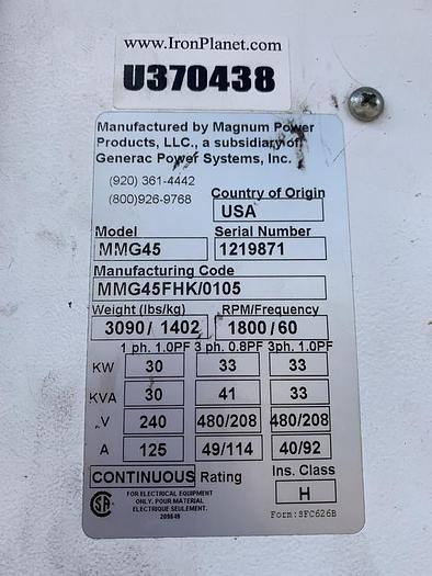 Used 16 LIGHT LARGE LIGHT TOWER