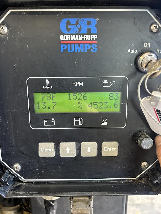 Used 2009 GORMAN RUPP PA4A-4045D