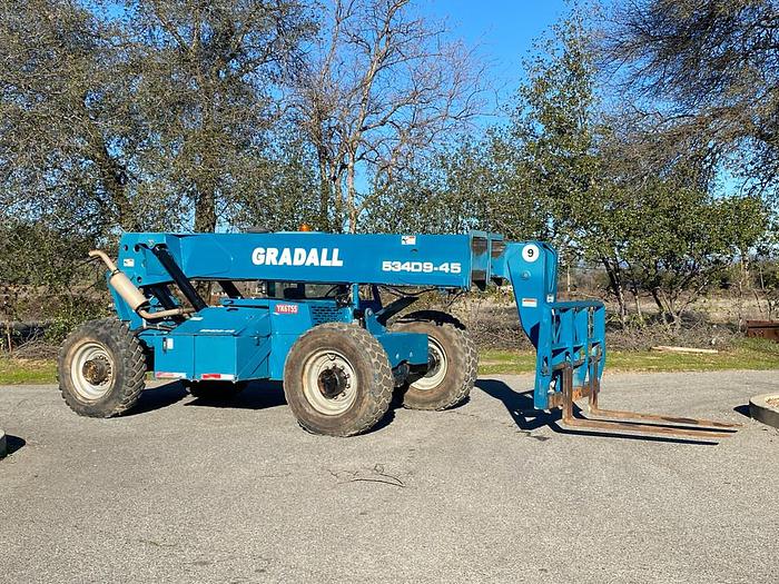 Used GRADALL 534D9-45 TELEHANDLER / REACH LIFT