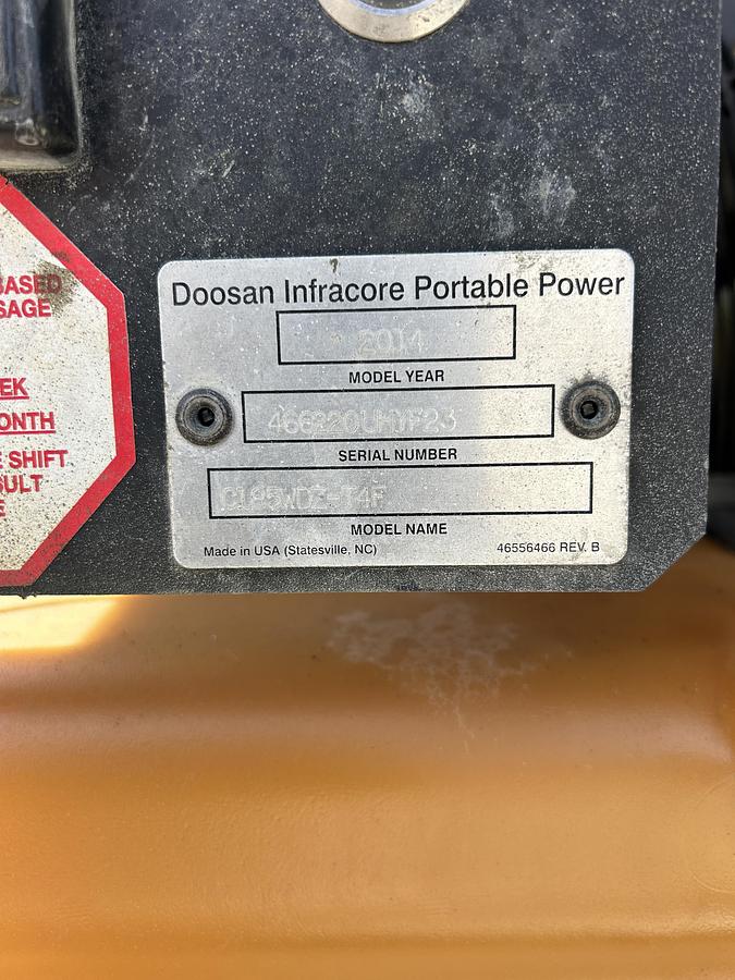 Used 2014 Doosan C185WDZ-T4F
