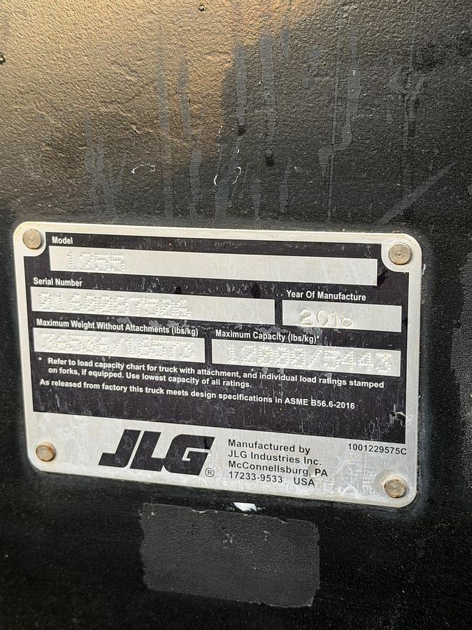 Used 2018 JLG G1255