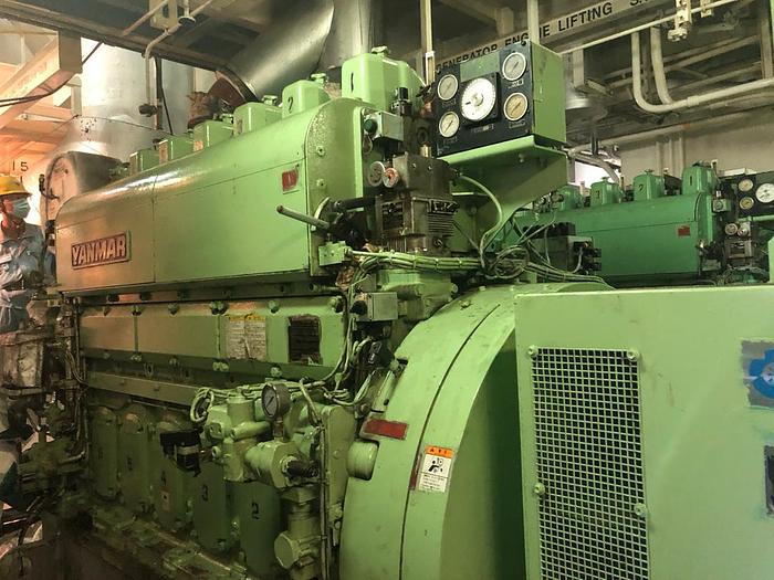 Used Yanmar 6EY18L marine generator sets in good condition