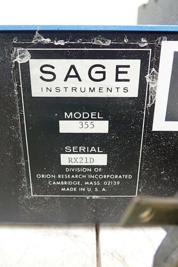 Used Sage Instruments Model 355 Pump