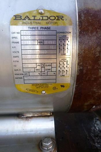 Used CIP, 2-Tank, 120 Gallon, 316 S/st, Baxter Highland #S744095