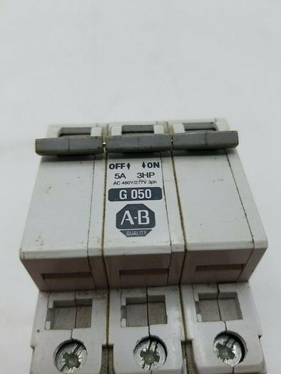 Used ALLEN BRADLEY 1492-CB3 Ser C G 050
