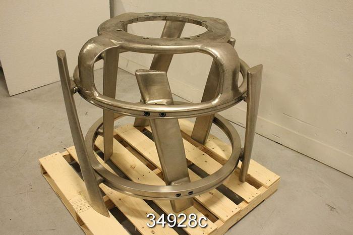 Refurbished Bird 18 Pressure Screen Multi Foil Rotor #34928