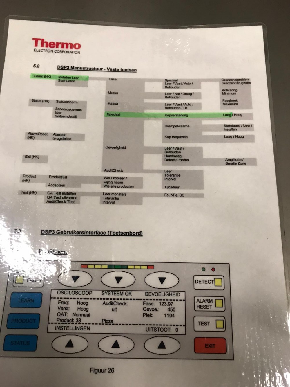 Used Thermo DSP3 metaldetector