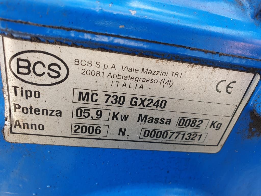 Used BCS Rotavator